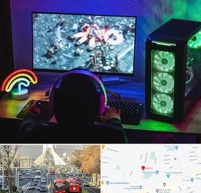 گیم نت کامپیوتر PC در خیابان آزادی 