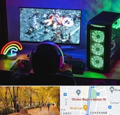 گیم نت کامپیوتر PC در چهارباغ اصفهان