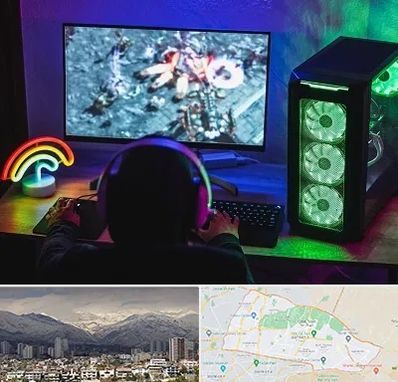 گیم نت کامپیوتر PC در منطقه 4 تهران 