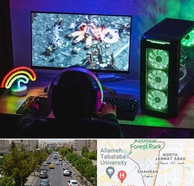 گیم نت کامپیوتر PC در شهران 