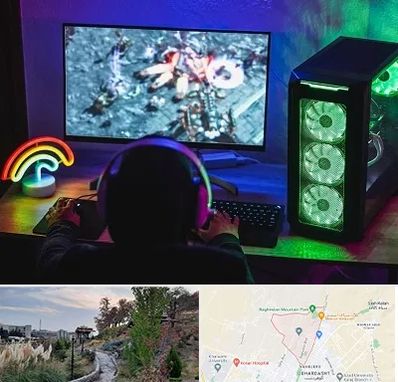 گیم نت کامپیوتر PC در باغستان کرج
