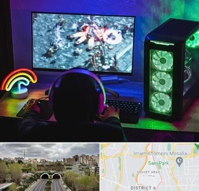 گیم نت کامپیوتر PC در یوسف آباد 