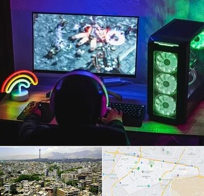 گیم نت کامپیوتر PC در منطقه 8 تهران 