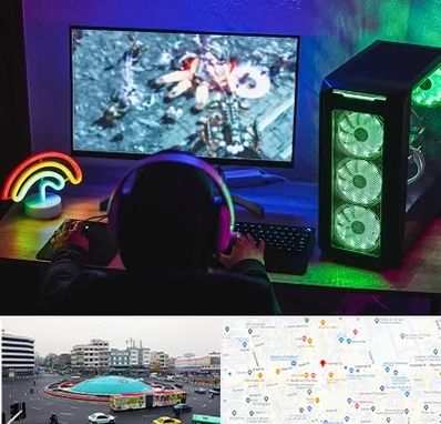 گیم نت کامپیوتر PC در میدان انقلاب 