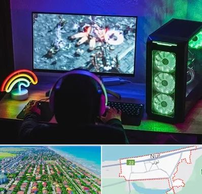 گیم نت کامپیوتر PC در نور