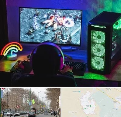 گیم نت کامپیوتر PC در نظرآباد کرج