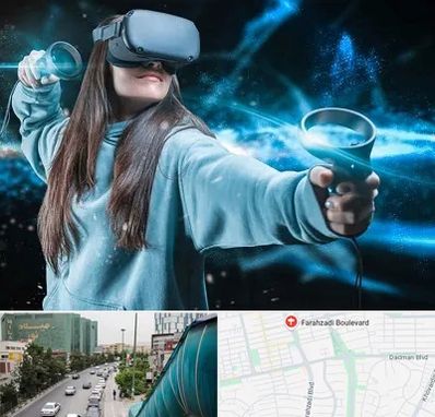 گیم نت VR در بلوار فرحزادی