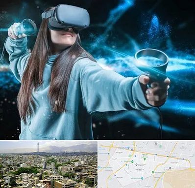 گیم نت VR در منطقه 8 تهران 