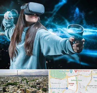 گیم نت VR در گیشا 