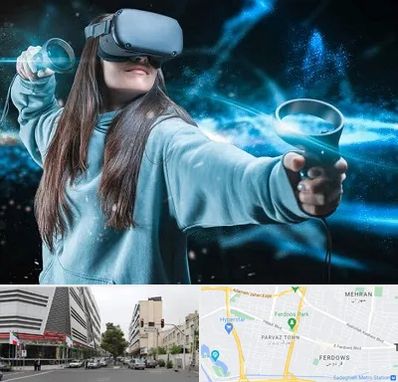 گیم نت VR در بلوار فردوس 