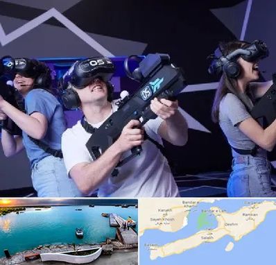 بازی واقعیت مجازی در قشم