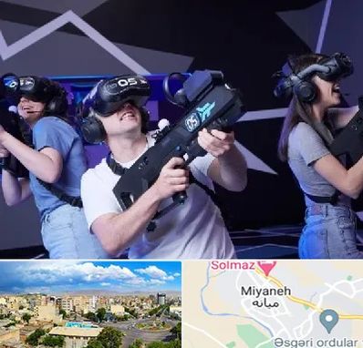 بازی واقعیت مجازی در میانه