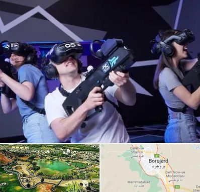 بازی واقعیت مجازی در بروجرد