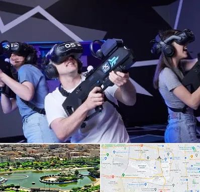 بازی واقعیت مجازی در منطقه 9 تهران 