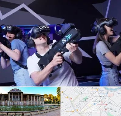 بازی واقعیت مجازی در عفیف آباد شیراز