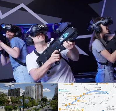 بازی واقعیت مجازی در اندرزگو