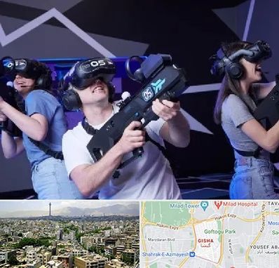 بازی واقعیت مجازی در گیشا 