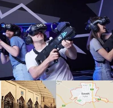 بازی واقعیت مجازی در ساوه