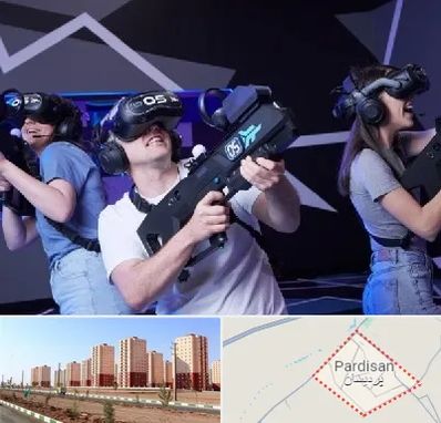 بازی واقعیت مجازی در پردیسان قم