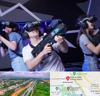 بازی واقعیت مجازی در قصرالدشت شیراز