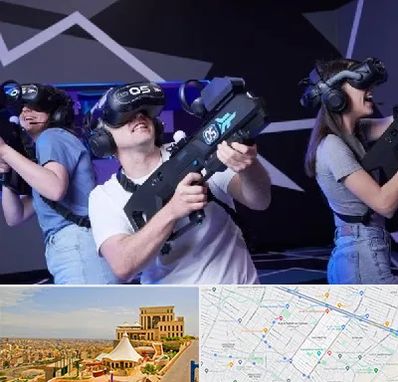 بازی واقعیت مجازی در هاشمیه مشهد