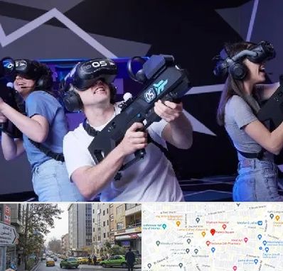 بازی واقعیت مجازی در فاطمی 