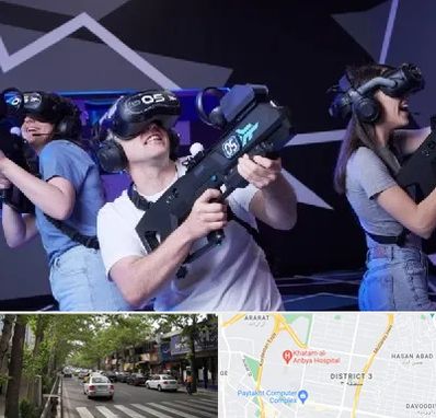 بازی واقعیت مجازی در ظفر 