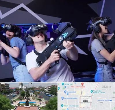 بازی واقعیت مجازی در بهارستان 