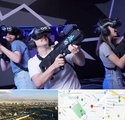 بازی واقعیت مجازی در هنگام 