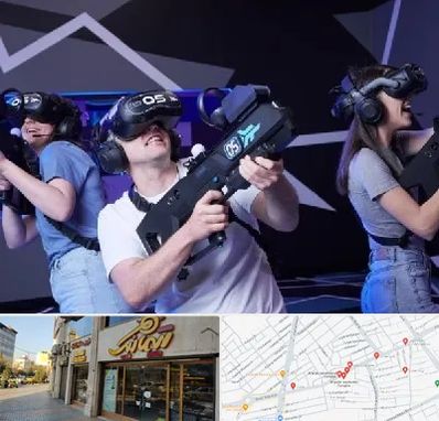 بازی واقعیت مجازی در عطاران قم