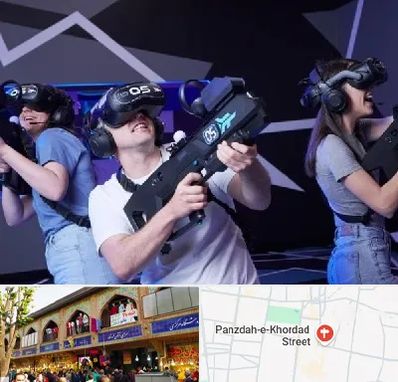 بازی واقعیت مجازی در 15 خرداد