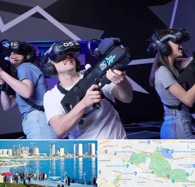 بازی واقعیت مجازی در چیتگر 