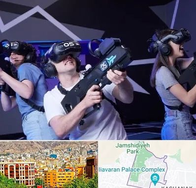 بازی واقعیت مجازی در نیاوران 