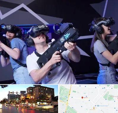 بازی واقعیت مجازی در بلوار سجاد مشهد