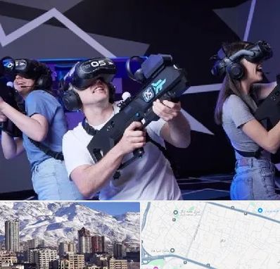 بازی واقعیت مجازی در ازگل