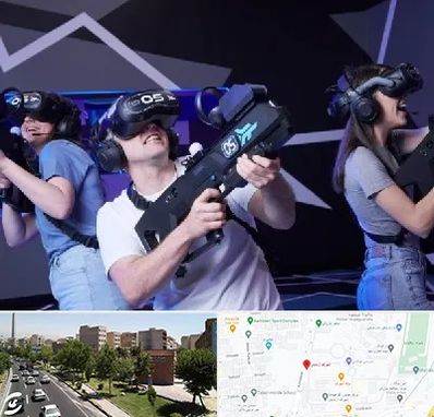 بازی واقعیت مجازی در شهرک آزمایش 