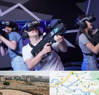 بازی واقعیت مجازی در کوی وحدت شیراز