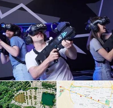 بازی واقعیت مجازی در وکیل آباد مشهد