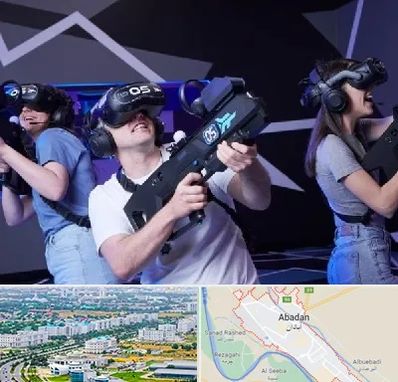 بازی واقعیت مجازی در آبادان