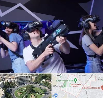 بازی واقعیت مجازی در جهانشهر کرج 