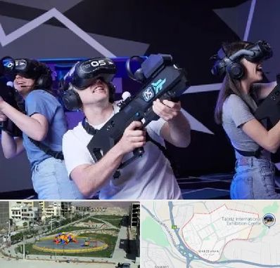 بازی واقعیت مجازی در مرزداران تبریز