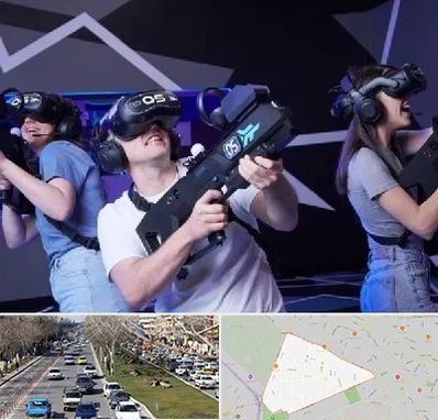 بازی واقعیت مجازی در احمدآباد مشهد