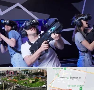 بازی واقعیت مجازی در تهرانسر 