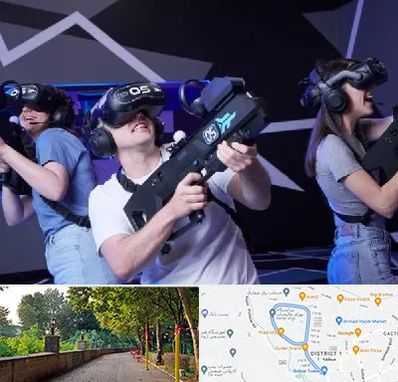 بازی واقعیت مجازی در بلوار گیلان رشت