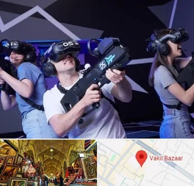 بازی واقعیت مجازی در بازار وکیل شیراز