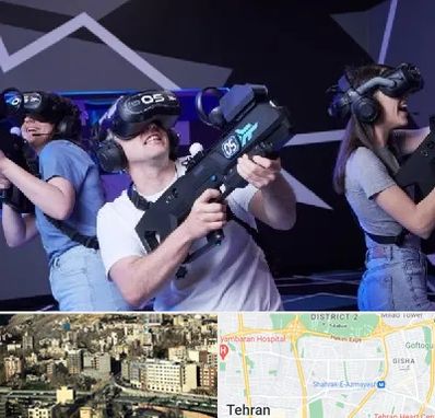 بازی واقعیت مجازی در مرزداران 