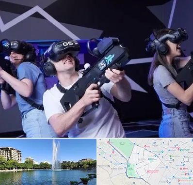 بازی واقعیت مجازی در کوهسنگی مشهد