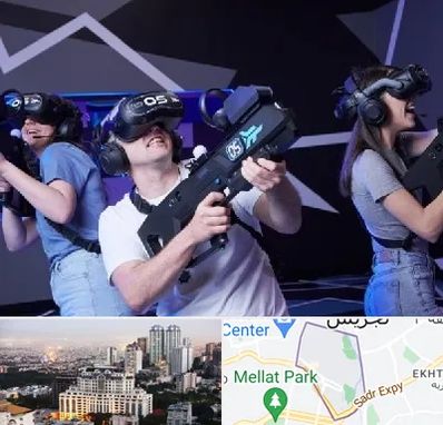 بازی واقعیت مجازی در الهیه 