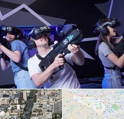 بازی واقعیت مجازی در منطقه 18 تهران 