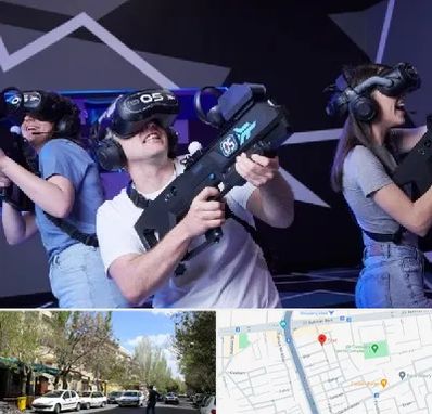 بازی واقعیت مجازی در کوی فیروز تبریز